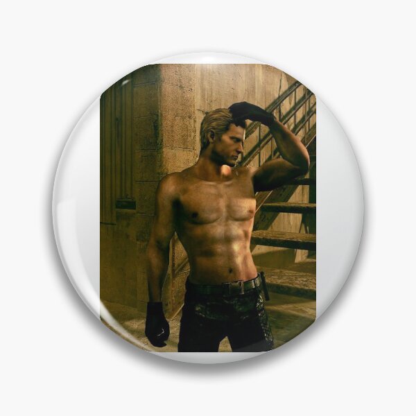 Item preview, albert wesker shirtless designed and sold by finntrollhammer.