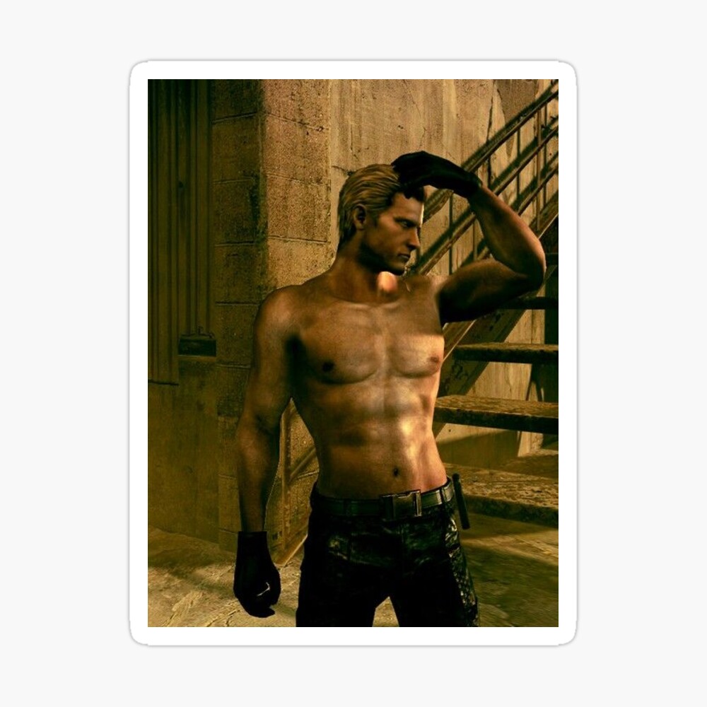 Albert wesker shirtless