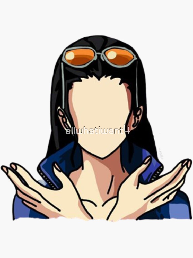 Nico Robin One Piece Sticker For Sale By Allwhatiwant4 Redbubble 9959