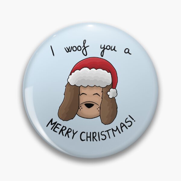 Item preview, I woof you a MERRY CHRISTMAS! designed and sold by babysnaily.