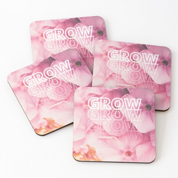 Item preview, GROW (above) - Bright, Fun Pink Purple Blossoms designed and sold by AliceSLee.