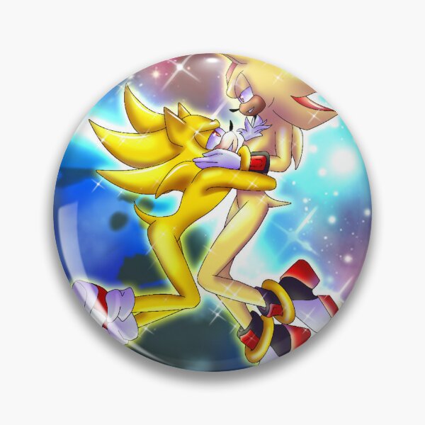 Sonic the Hedgehog Ships Pin Buttons Sonamy Sonally Sonadow -  Portugal