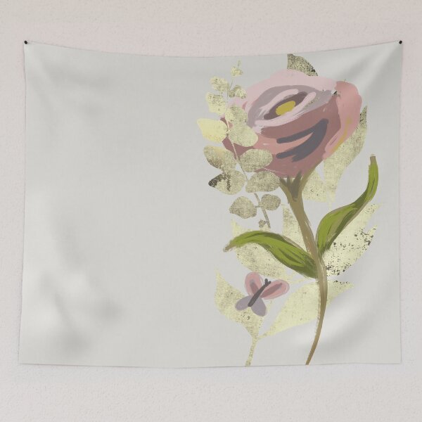 Item preview, Shabby chic abstract hand drawn wild rose gold pattern - Caroline Laursen Original designed and sold by Caroline Laursen.