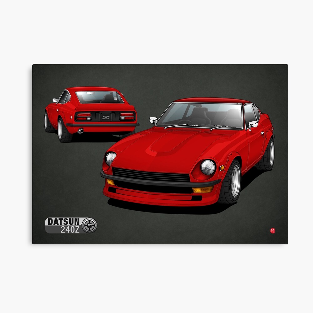 Datsun 240Z - Red | Poster