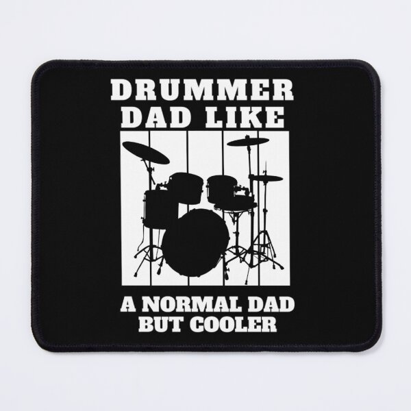 Item preview,  Drummer dad like a normal dad but cooler  designed and sold by Douniaya.