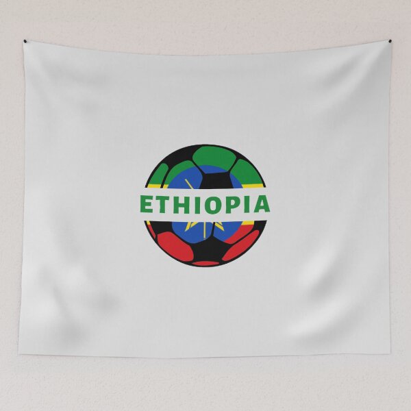 Item preview, Ethiopia Football  designed and sold by Footballunite.