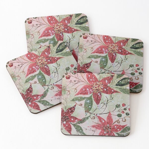 Item preview, Christmas poinsettia   designed and sold by LauraAnnSeel.