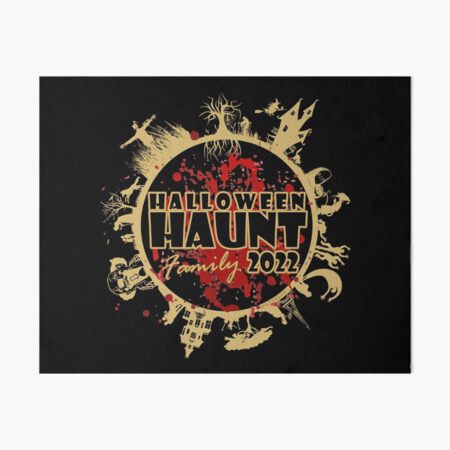"This Halloween Haunt Family 2022 design is available exclusively for