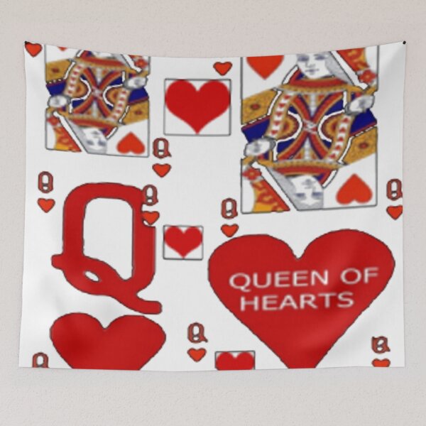 Item preview, CASINO QUEEN OF RED HEARTS DESIGN designed and sold by sharlesart.