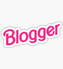 Blogger Sticker