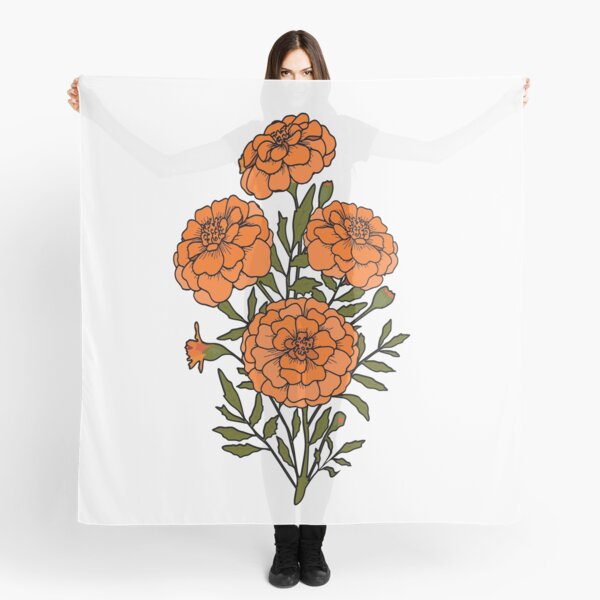 Item preview, Marigold Flowers designed and sold by virillanissa.