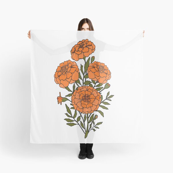 Item preview, Marigold Flowers designed and sold by virillanissa.