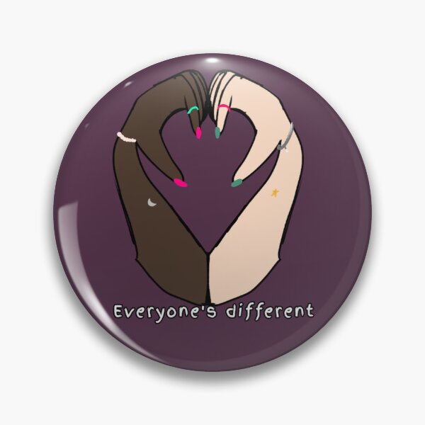 Item preview, Everyone is different  designed and sold by RainyWeekends.