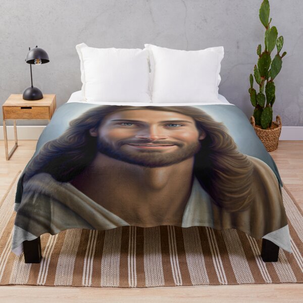Aperçu de l'œuvre Portrait of Smile Jesus Christ créée et vendue par La-Paqui.