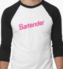 Bartender Men's Baseball ¾ T-Shirt