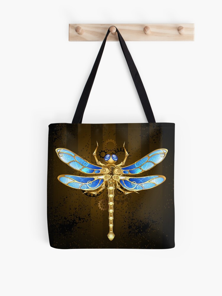 Yikeluo Fashion Boho Mandala Dream Catcher Dragonfly Women's Reusable  Shopping Bag Insect Floral Canvas Bag Commuter Tote Bag - AliExpress