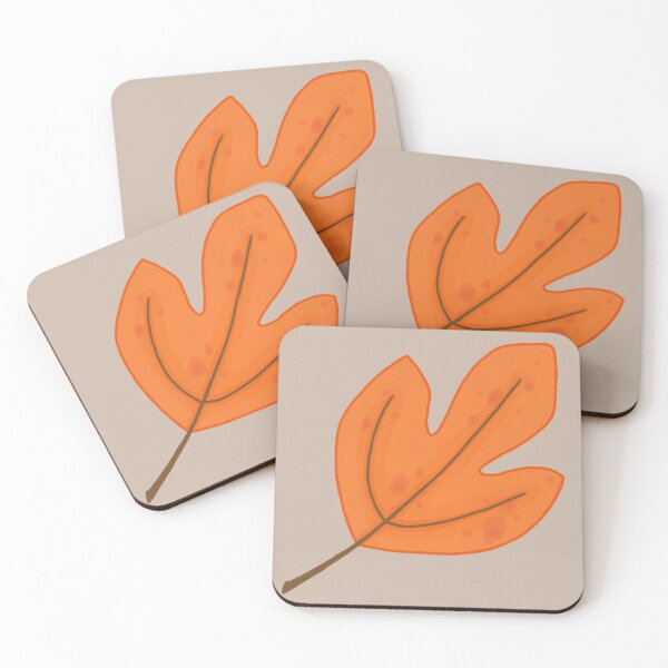 Item preview, Fallen Sassafras Leaf v2 designed and sold by stickerbyginger.