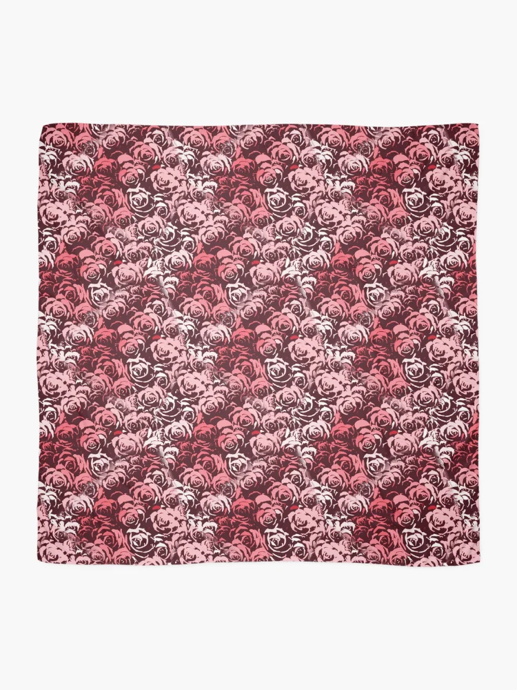 Thumbnail 2 of 3, Scarf, Wild Roses Mod Design designed and sold by Sarah Countiss.