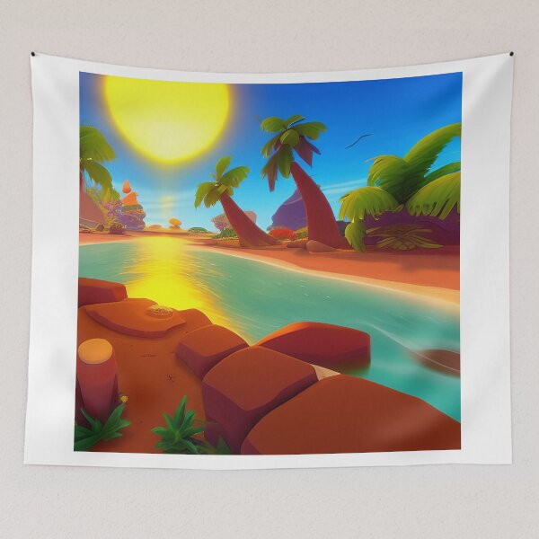 Item preview, Bandicoot Sunset designed and sold by perdiotvisions.