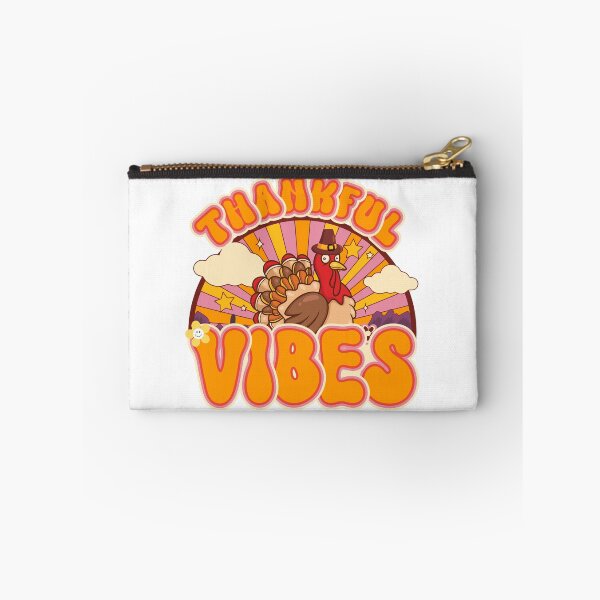 Item preview, Retro Groovy Thankful Vibes Turkey Fall Thanksgiving T-Shirt designed and sold by JAOUDA ⭐⭐⭐⭐⭐ (20).