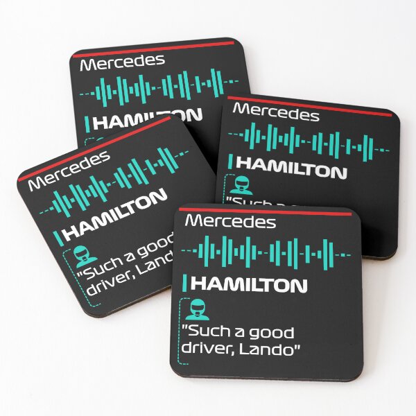 Item preview, Lewis Hamilton loves Lando Norris! - F1 Team Radio Quote designed and sold by StickItOnPole.