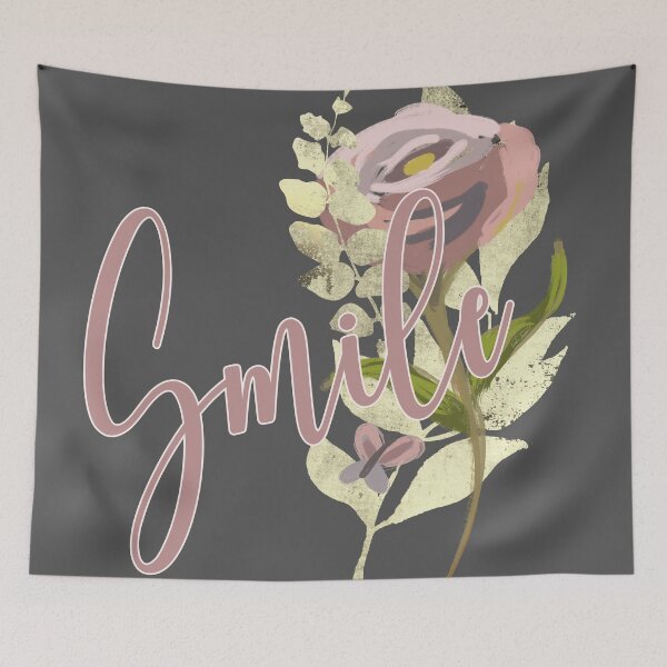 Artikelvorschau, Shabby Chic abstraktes handgezeichnetes wildes Roségold SMILE - Caroline Laursen Original entworfen und verkauft von Caroline Laursen.