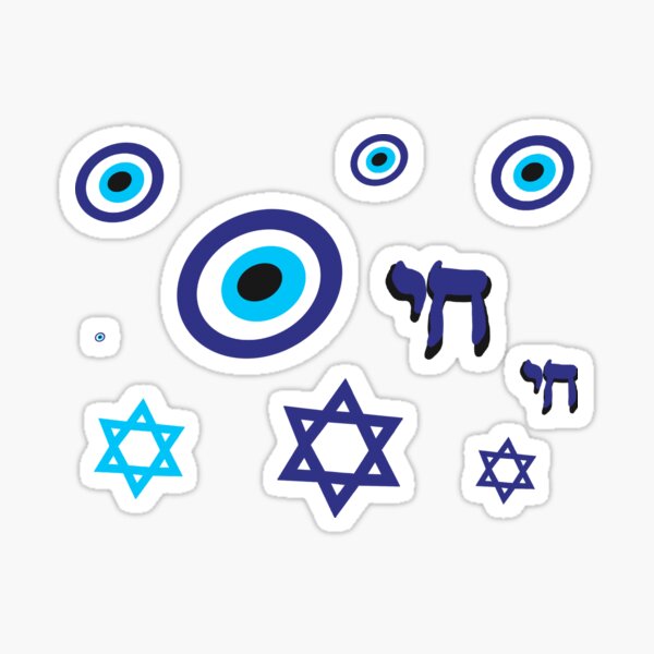 Item preview, Jewish Sticker Collection  designed and sold by aroth12.