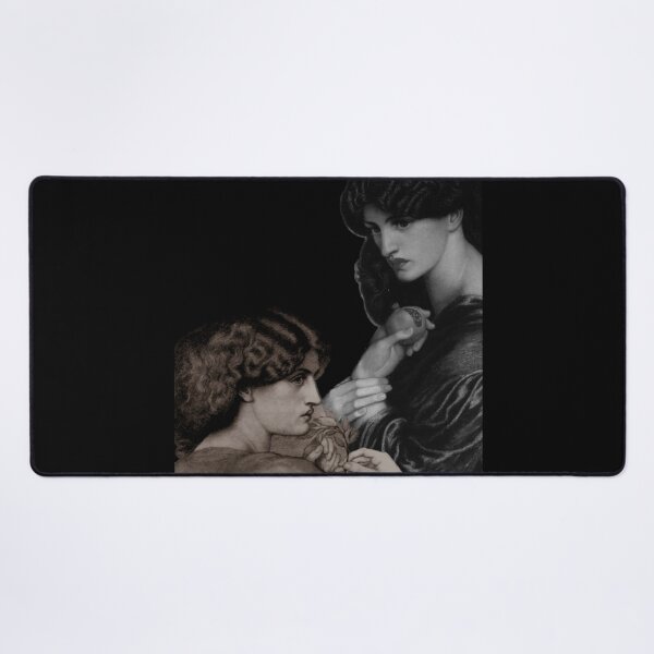 Item preview, Jane Morris Pre-Raphaelite Romantic Historical Painting Dark Academia designed and sold by iliketeas.