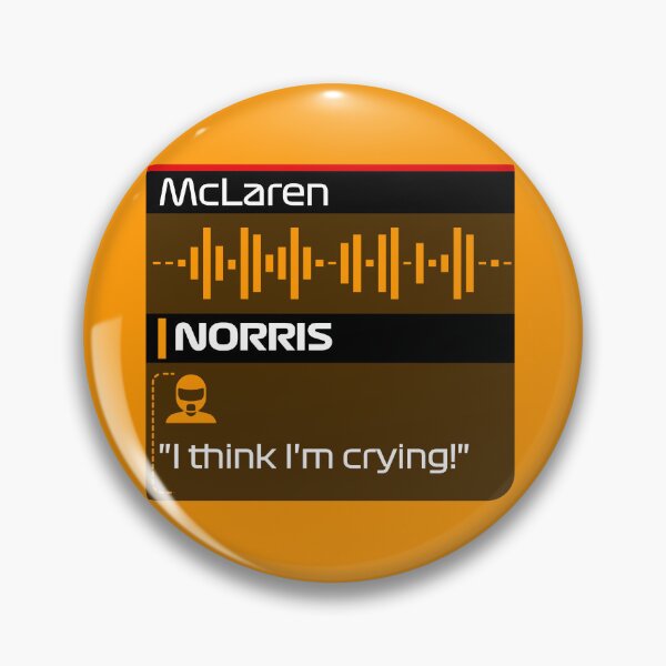 Artikelvorschau, Norris weint - Zitat F1 Team Radio entworfen und verkauft von StickItOnPole.