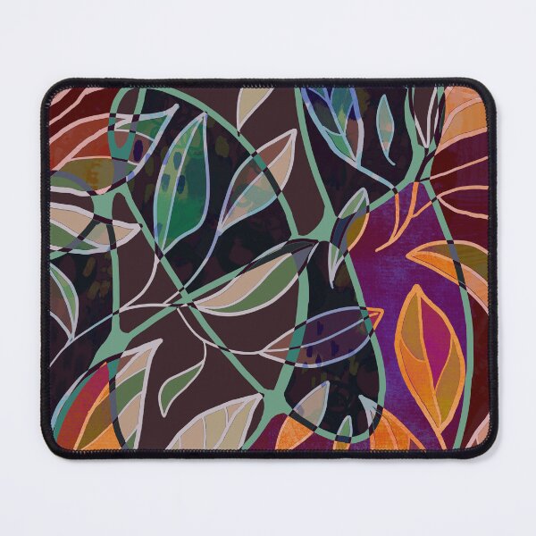 Item preview, Wild Garden Abstract Leaf Pattern Design designed and sold by NancyMerkle.
