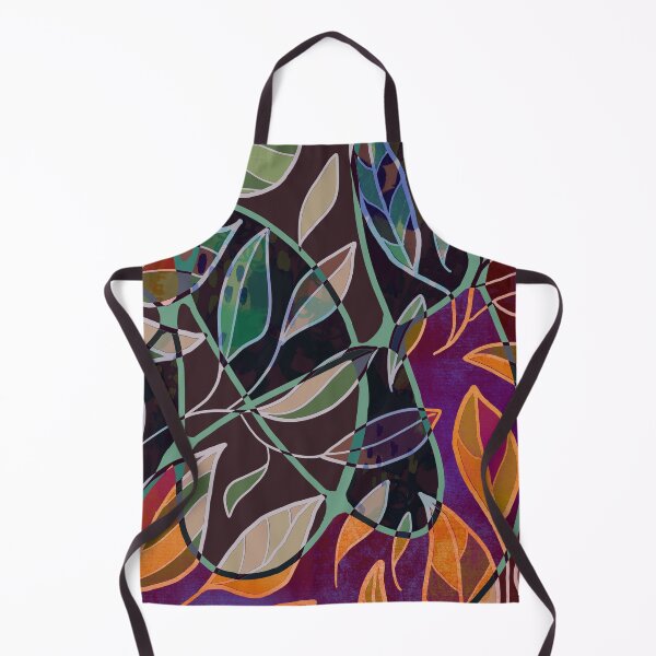 Item preview, Wild Garden Abstract Leaf Pattern Design designed and sold by NancyMerkle.