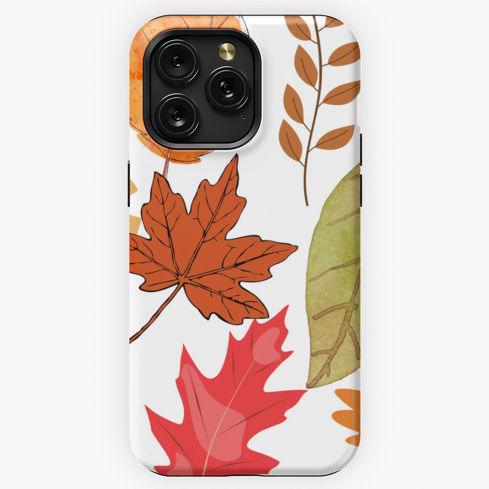  Colorful Leaves Case Compatible with iPhone 15/iPhone