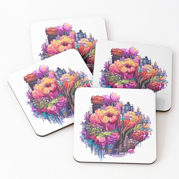 Artikelvorschau, Mosaikblumen entworfen und verkauft von Creatory.studio.