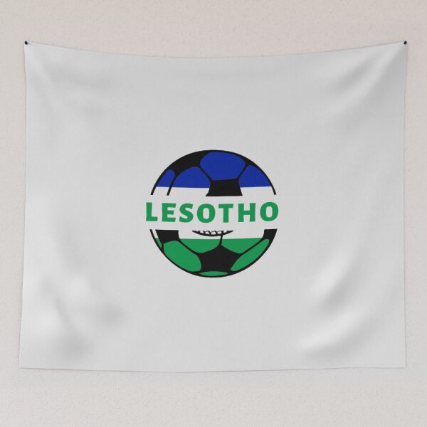 Item preview, Lesotho Football  designed and sold by Footballunite.