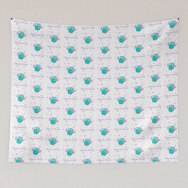 Item preview, Baby Girl Owl - You are Loved designed and sold by Kim Arnott.
