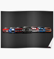 American Cars Poster