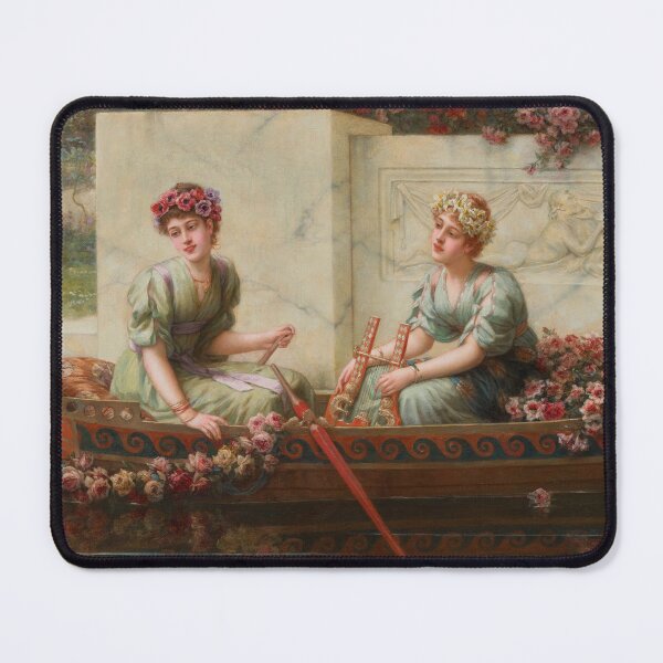 Item preview, Flower Maidens | Emile Eisman-Semenowsky | 1910 Aesthetic Art designed and sold by CJET.