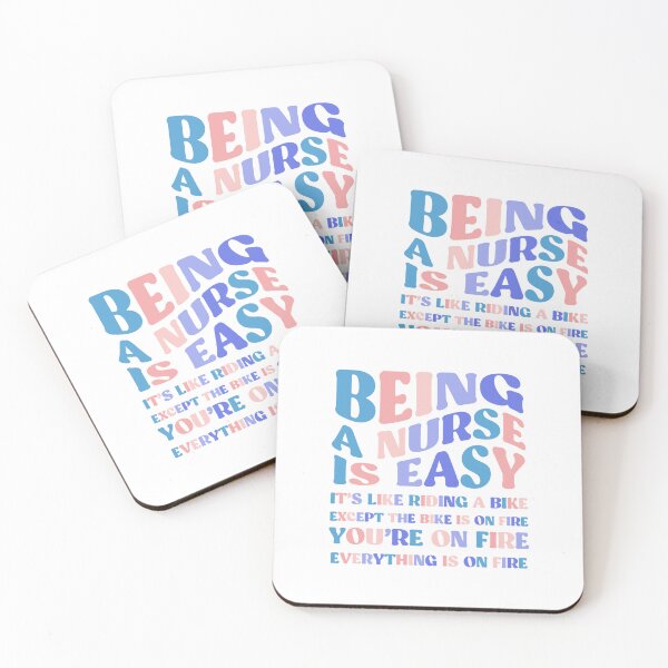 Item preview, Being A Nurse Is Easy - Best Idea for Postpartum Nurse designed and sold by InnaPo ⭐⭐⭐⭐⭐.