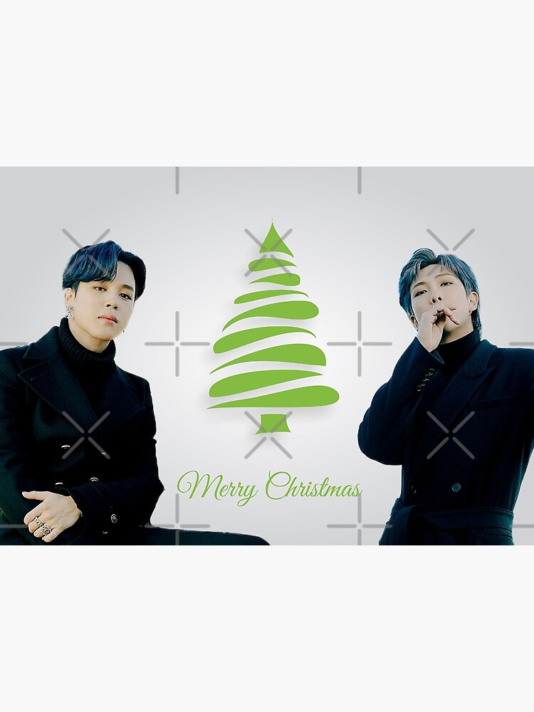 BTS Greeting card - Merry Christmas Jimin and Namjoon