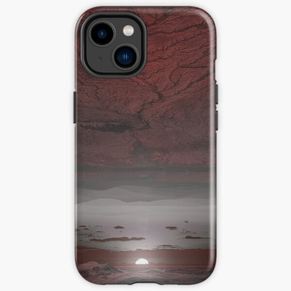Great Crimson Ocean iPhone Tough Case