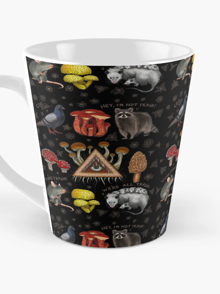 Thumbnail 3 of 4, Coffee Mug, Trash Frands designed and sold by Rabbitfool.