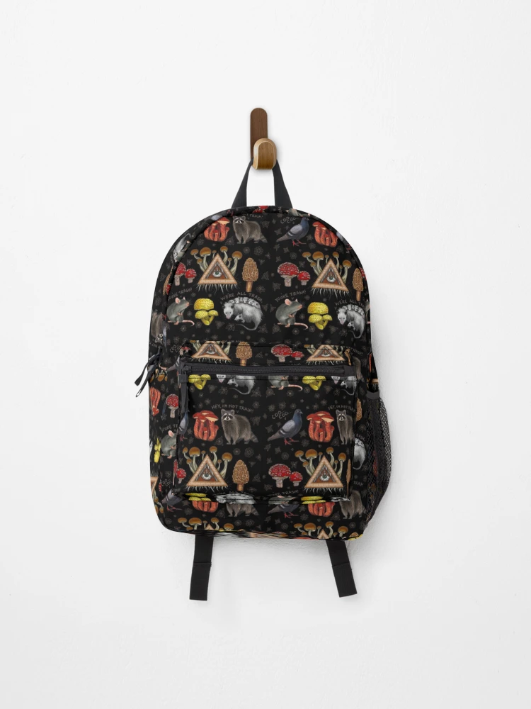 Thumbnail 1 of 3, Backpack, Trash Frands designed and sold by Rabbitfool.