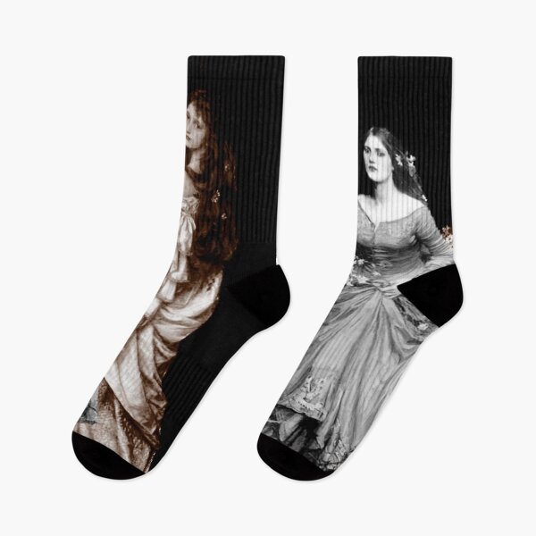 Item preview, Ophelia Pre-Raphaelite Romantic Historical Painting Dark Academia  designed and sold by iliketeas.