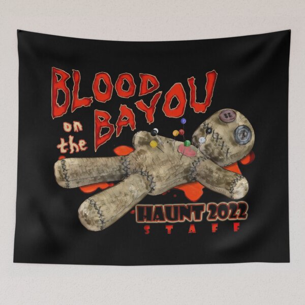 Item preview, This Blood on the Bayou Staff Halloween Haunt Family 2022 design is available exclusively for members of the official Haunt Family of Scare Actors.  designed and sold by HauntFamily.