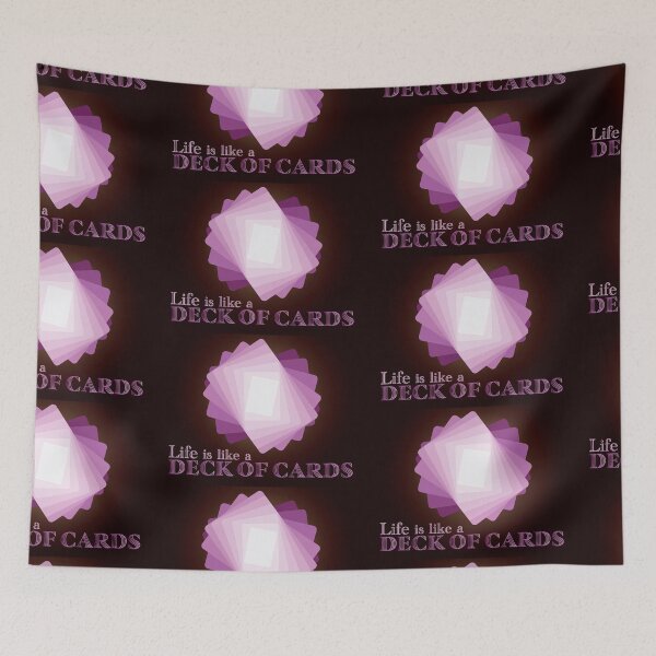 Item preview, Life is Like a Deck of Cards designed and sold by brittanywdesign.