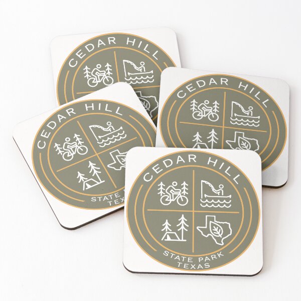 Item preview, Cedar Hill State Park Texas Heraldic Logo designed and sold by VanyaKar.