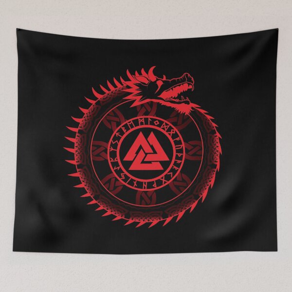 Item preview, Jormungandr /// Valknut (Variant III) designed and sold by Gumless.