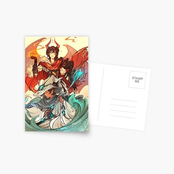 Roll Initiative Postcard