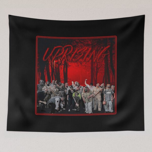 Item preview, This Uprising Staff Halloween Haunt Family 2022 design is available exclusively for members of the official Haunt Family of Scare Actors.  designed and sold by HauntFamily.