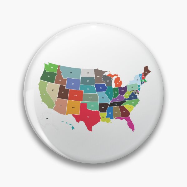 Item preview, The United States of America in colors designed and sold by runstore.